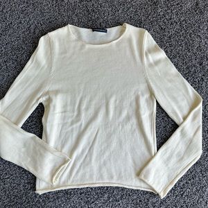 Brandy Melville Cream Long Sleeve